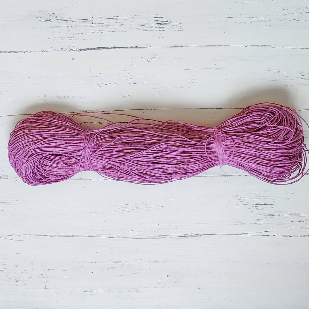 

Рафия соломка для вязания шляп, сумок розово-сиреневый