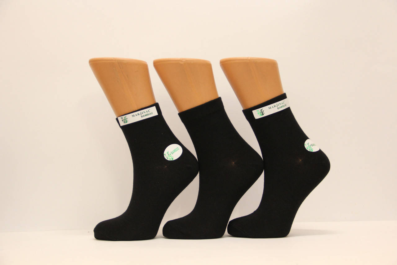 

Женские носки средние с бамбука Маржинал 36-40 черный