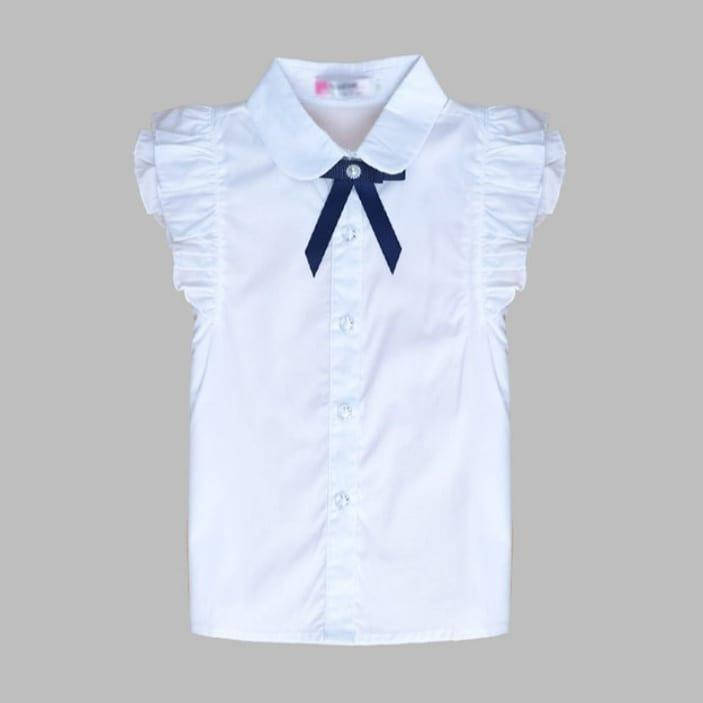 

Блузка белая для девочки, Белый