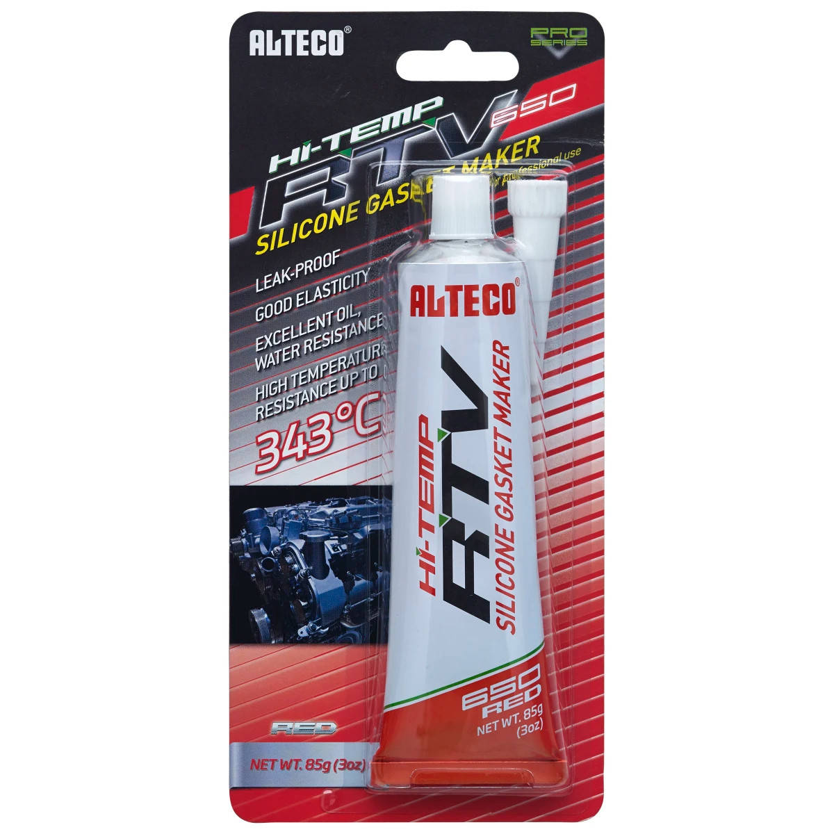 

Герметик силиконовий красный Alteco 85 г (RTV Red)