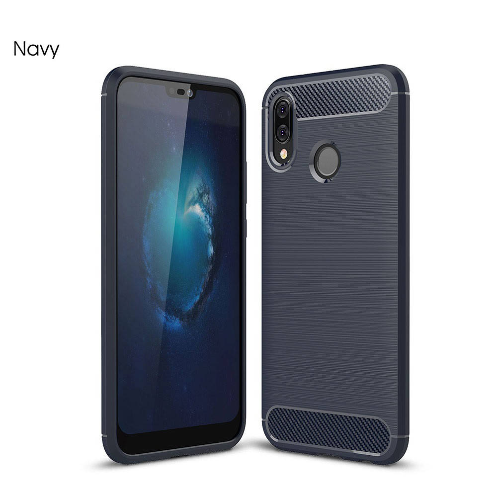 

TPU чехол накладка Urban для Huawei P Smart Plus (на п смарт плюс) синий