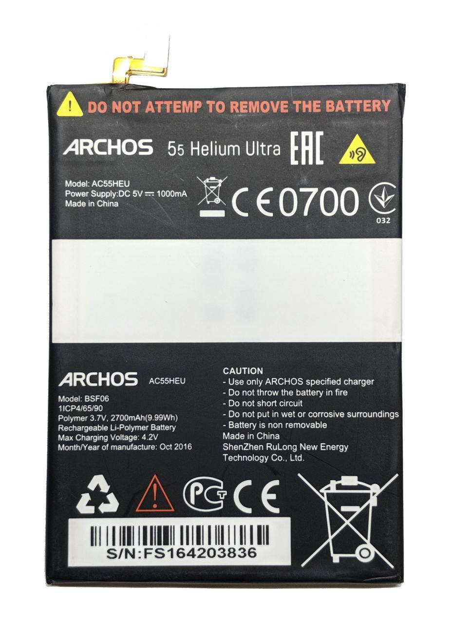 

Аккумулятор Archos 55 Helium Ultra AC55HEU BSF06