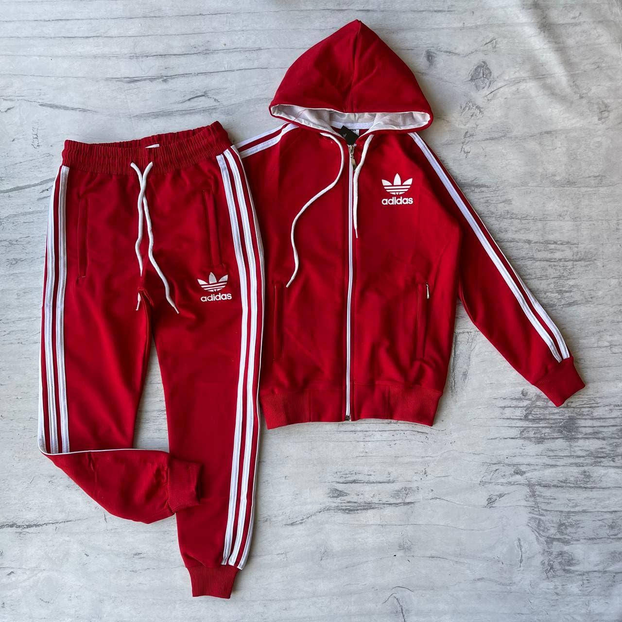 

Спортивный костюм на мальчика подростка в стиле Adidas 17. Размер 128 см, 152 см