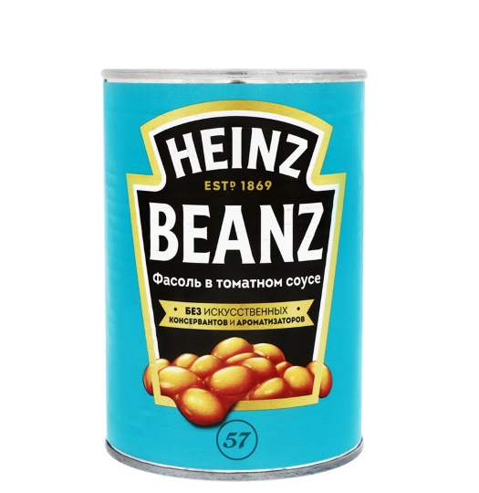 

Фасоль Heinz в томатном соусе 415 г