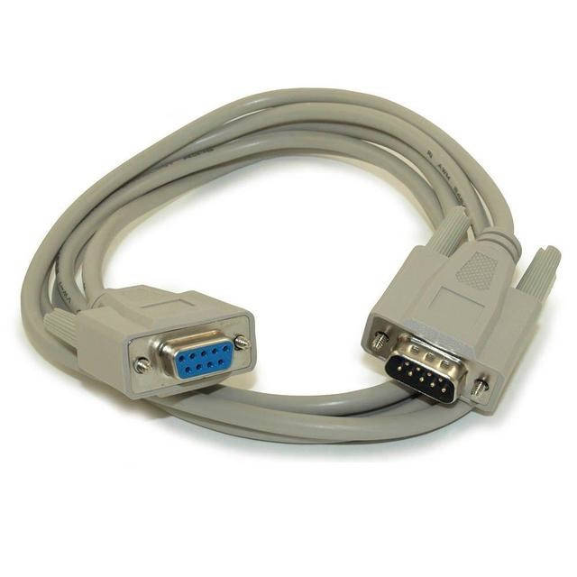 

Нуль-модемный кабель RS232 DB9 COM папа-мама 1.4м