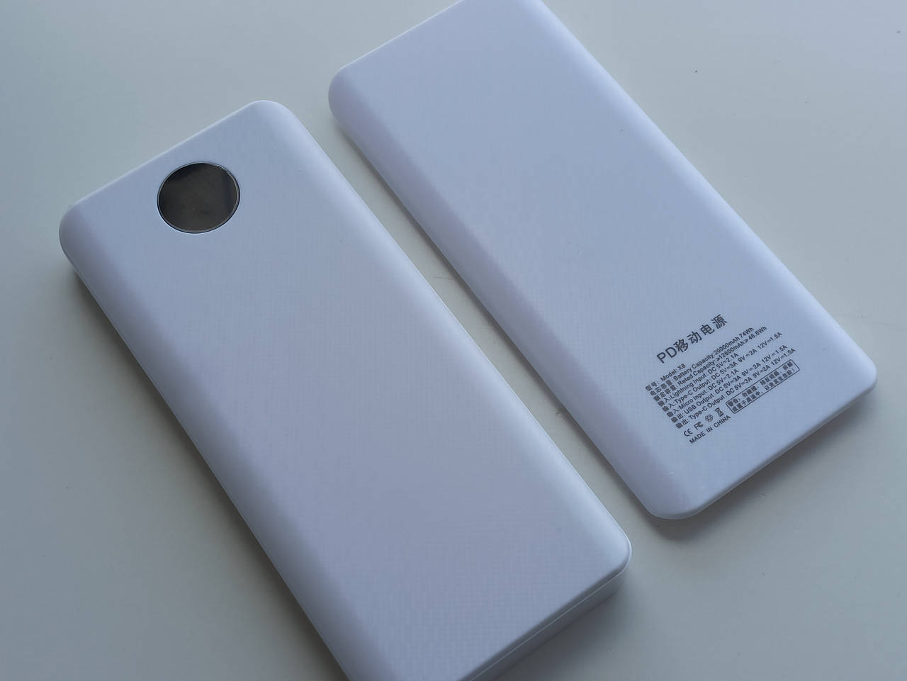 

QC3.0 PD 18W 5V 9V 12V X8 корпус Power bank Повербанк быстрая зарядка 18650*8