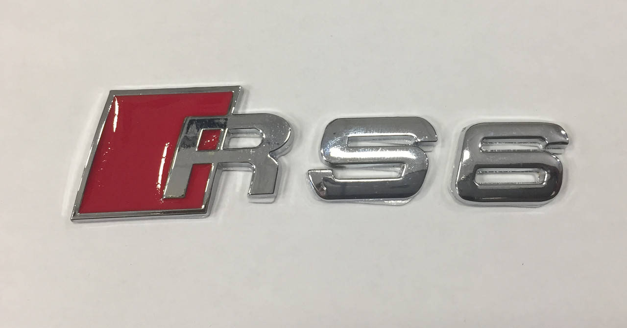 

Эмблема на кузов Audi RS6