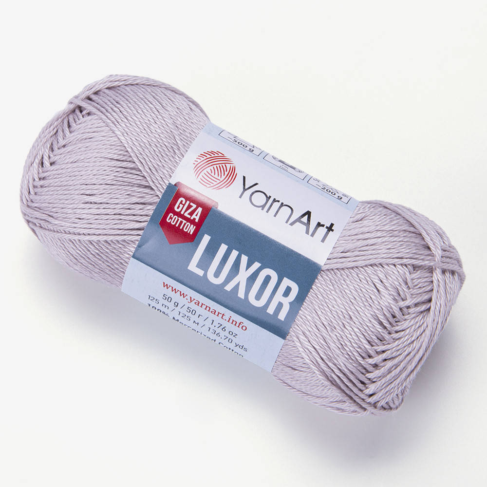 

YarnArt Luxor (Ярн Арт Луксор) № 1229 серый (Пряжа хлопок, нитки для вязания)
