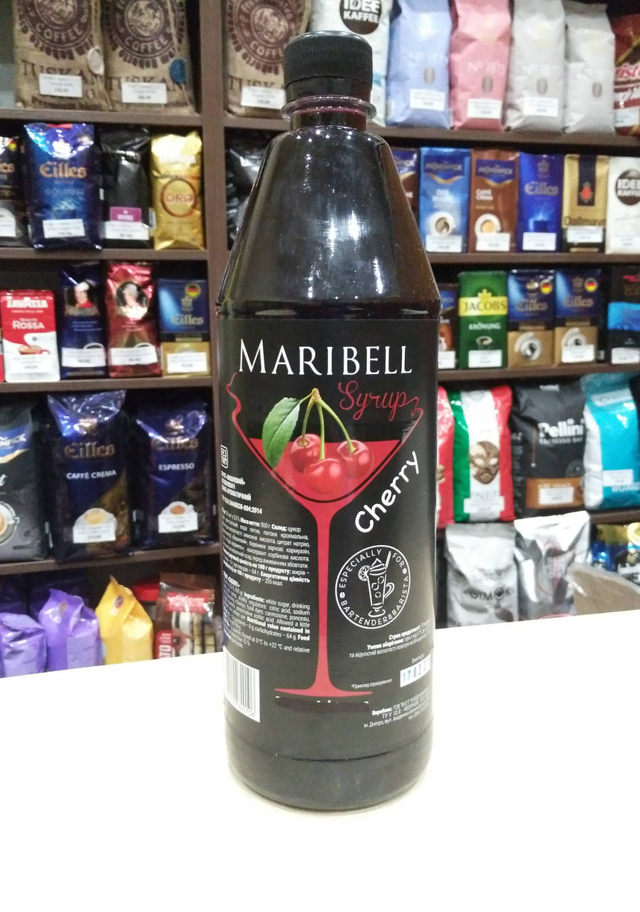 

Сироп Вишня ТМ Maribell в пластике 1 л