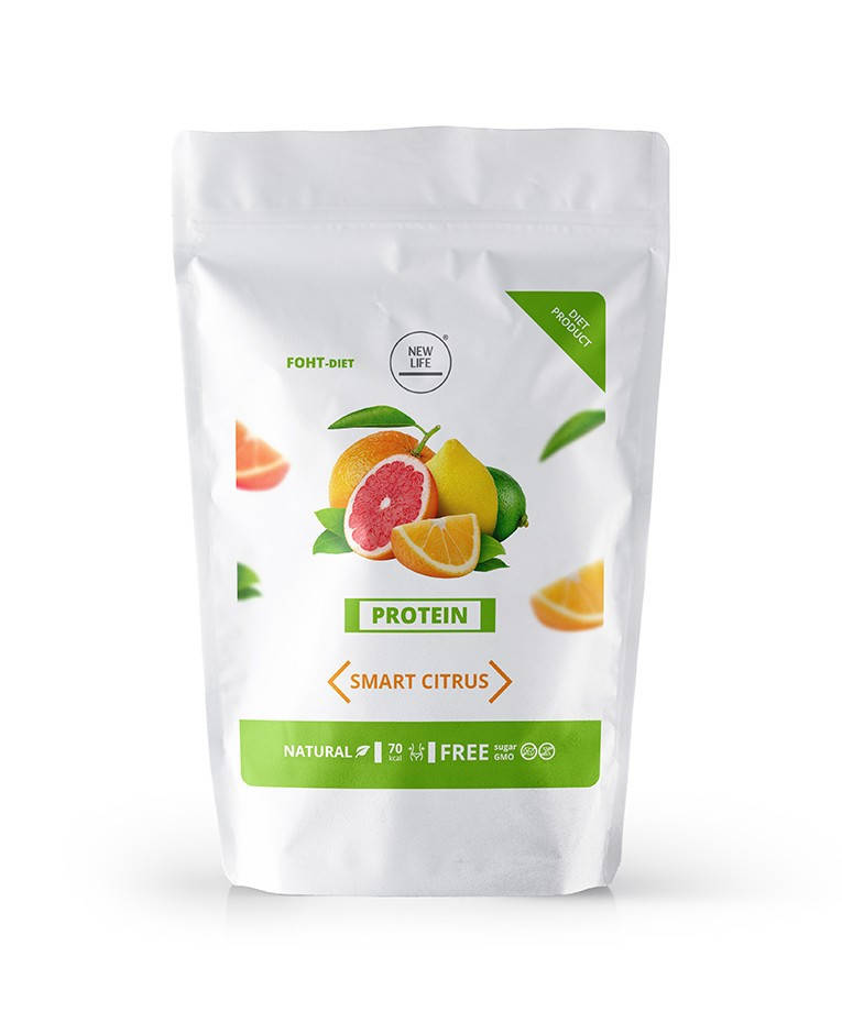 

Протеиновый коктейль Foht-diet Цитрус 200 г Новая жизнь