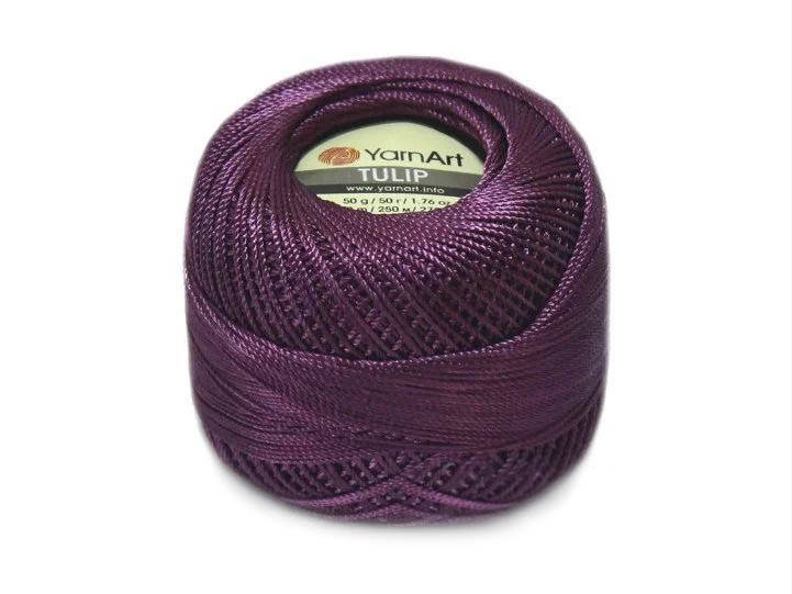 

YarnArt Tulip, Марсала №467, Фиолетовый