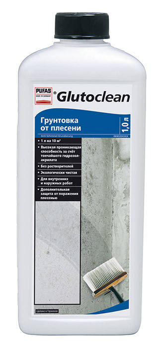 

Грунтовка от плесени Glutoclean, 1л