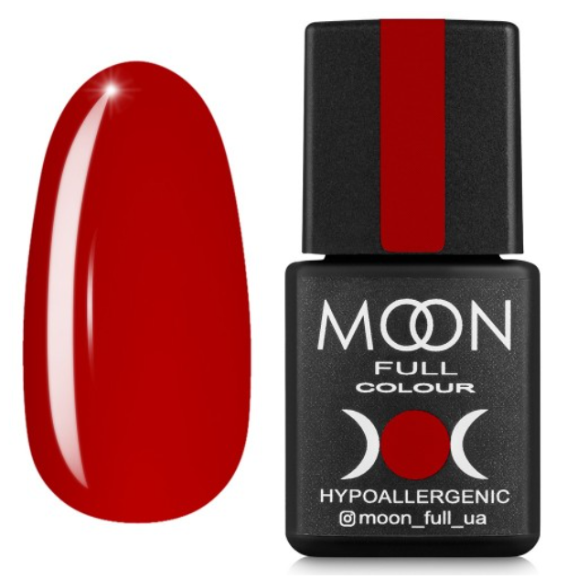 

Гель-лак MOON FULL Ferrari №808 клубничный, 8 мл.