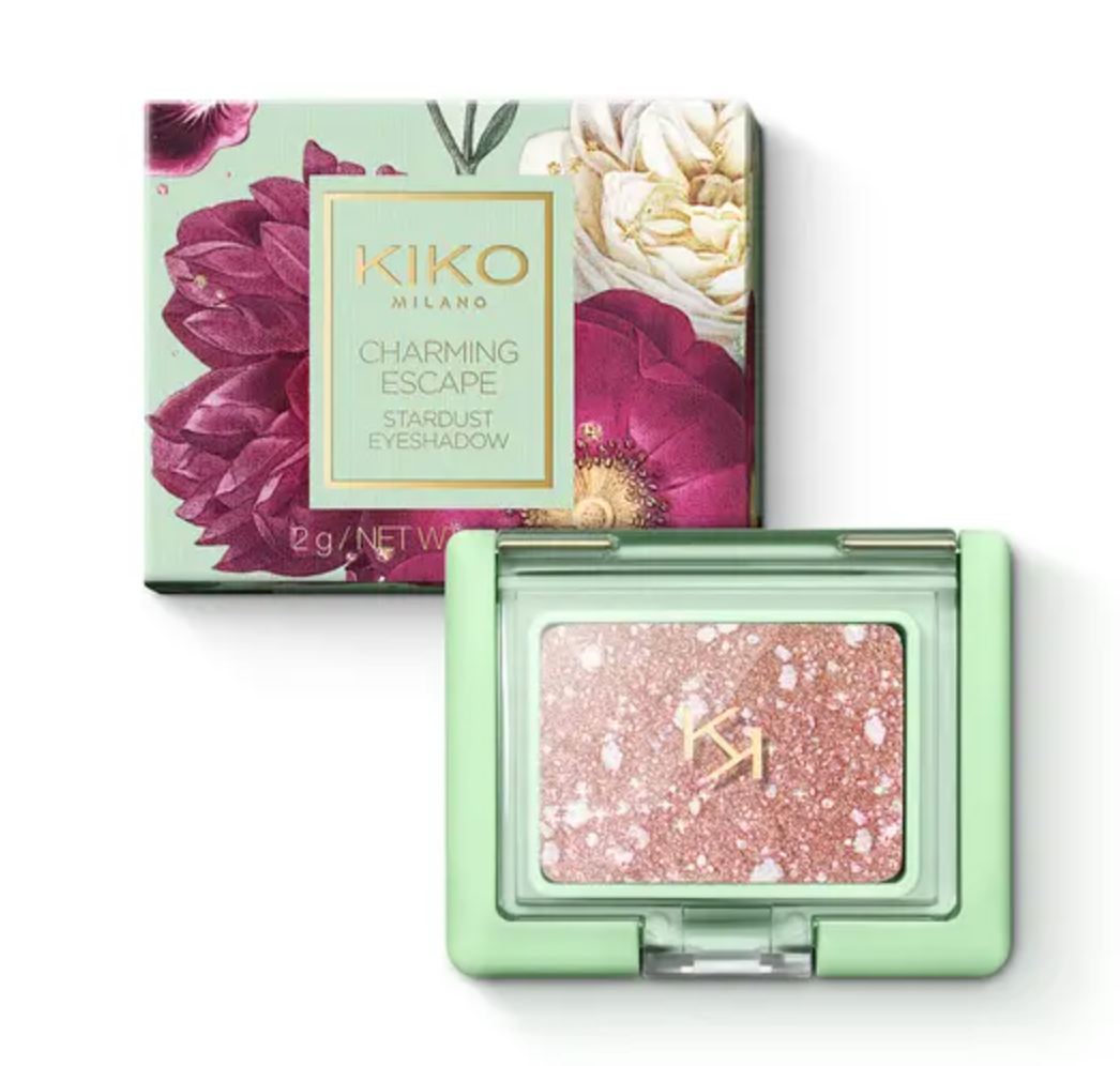 

Металлические тени Charming Escape Stardust Eyeshadow Kiko (03 Дикий лиловый)