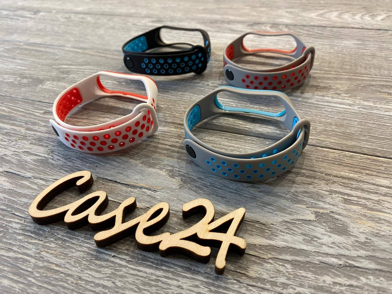 

Ремешок на Mi Band 3 / 4 (4 расцветки)