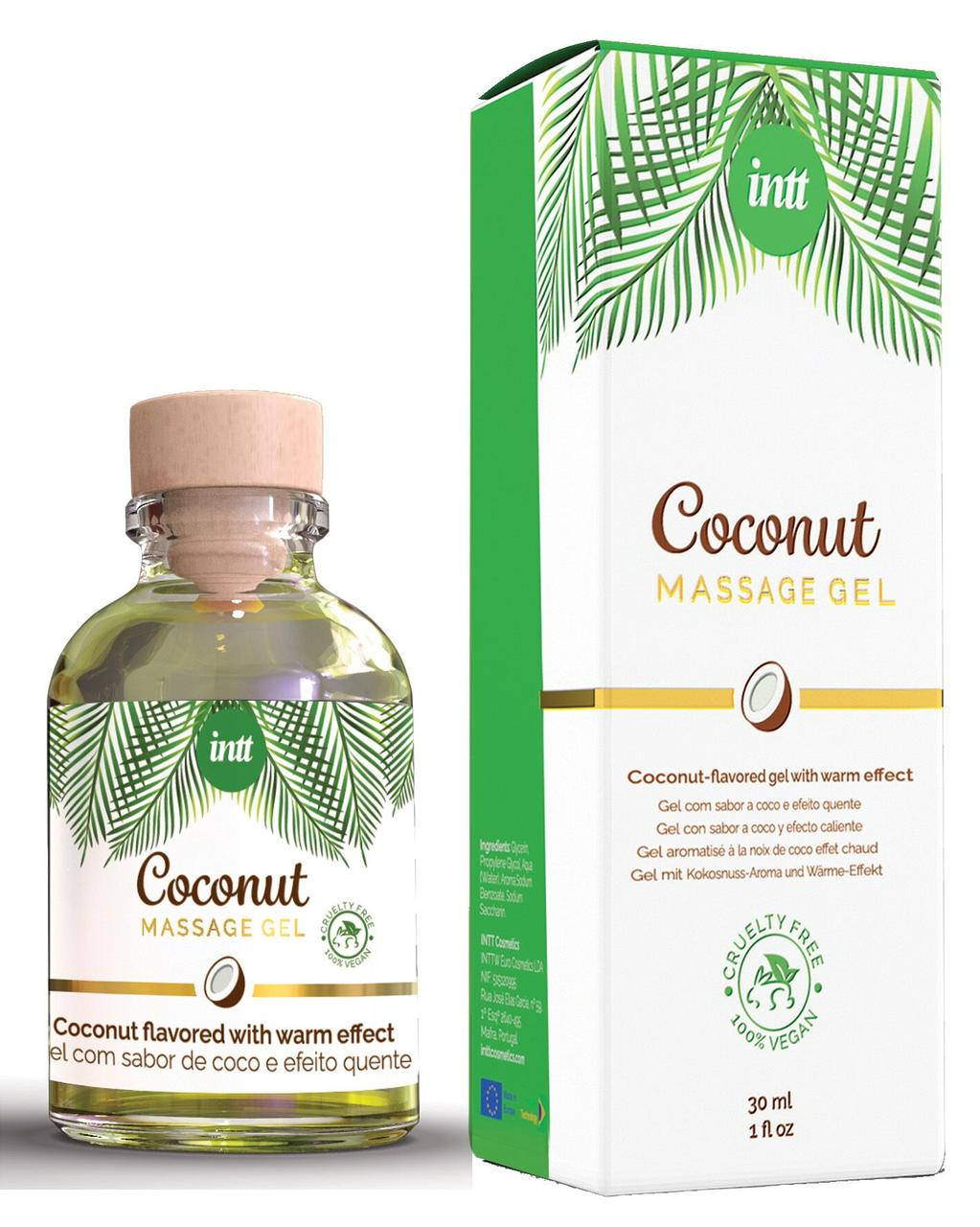 

Массажный гель для интимных зон Intt Coconut Vegan (30 мл)