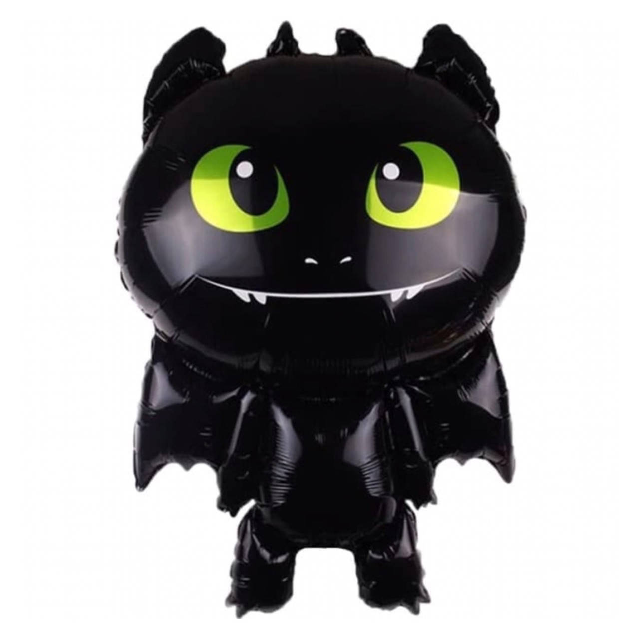 

Фольгированный шарик КНР (60х86см) Дракон Беззубик, Разные цвета