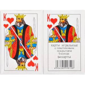 

Карты игральные 54 карты, простые 9810