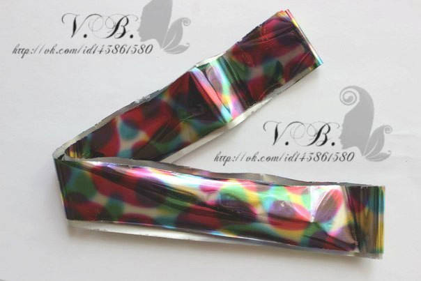 

Переводная фольга для "литья" и голливудского маникюра