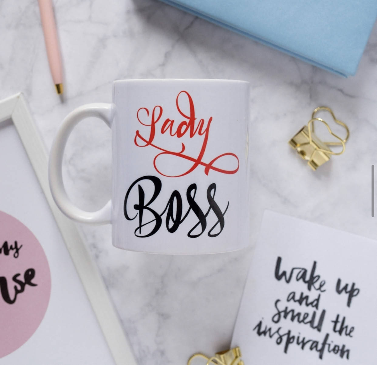 

КРУЖКА ,ЧАШКА ! Lady Boss ! Индивидуальные чашки с надписью , фото , картинкой !, Белый