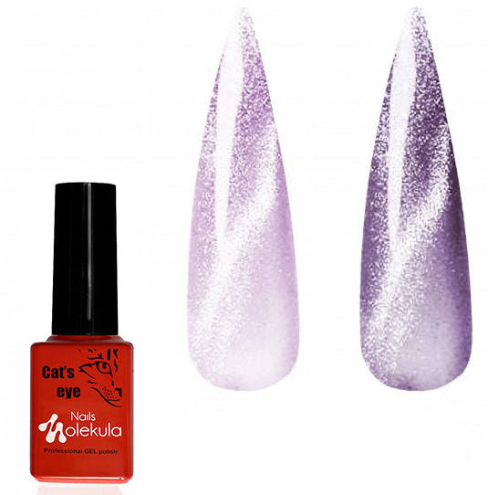 

Гель-лак "Эффект кошачьего глаза 9D" Nails Molekula Cat's Eye 9D Gel Polish, №911