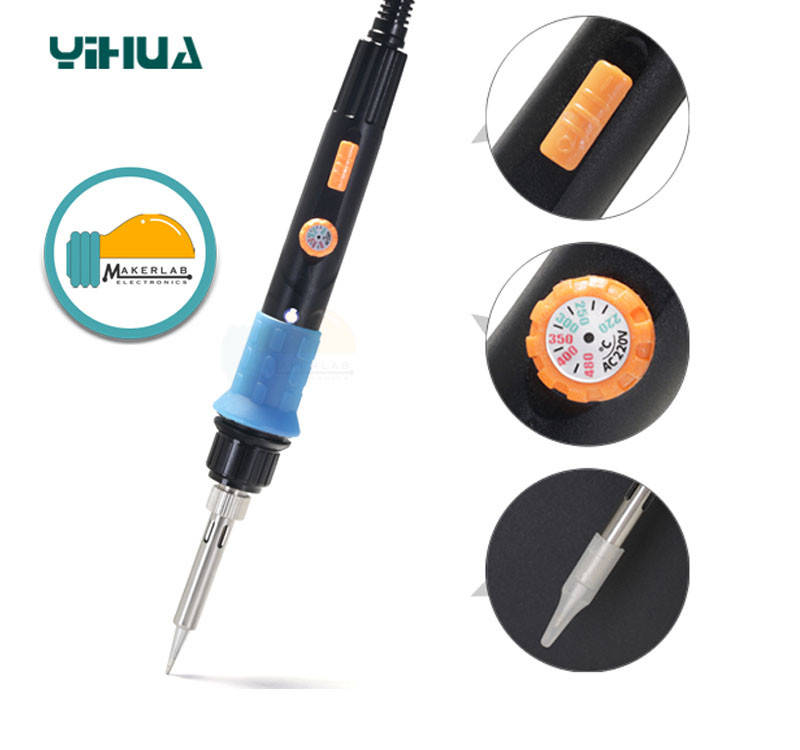 

Паяльник керамический 60Вт 220-480°C YIHUA 947-VII