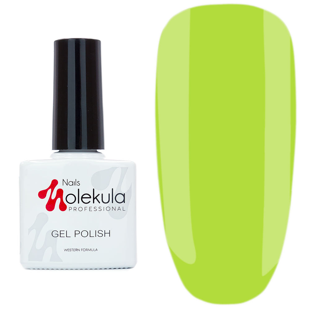 

Гель-лак для ногтей Nails Molekula Gel Polish № 088 Салатовый