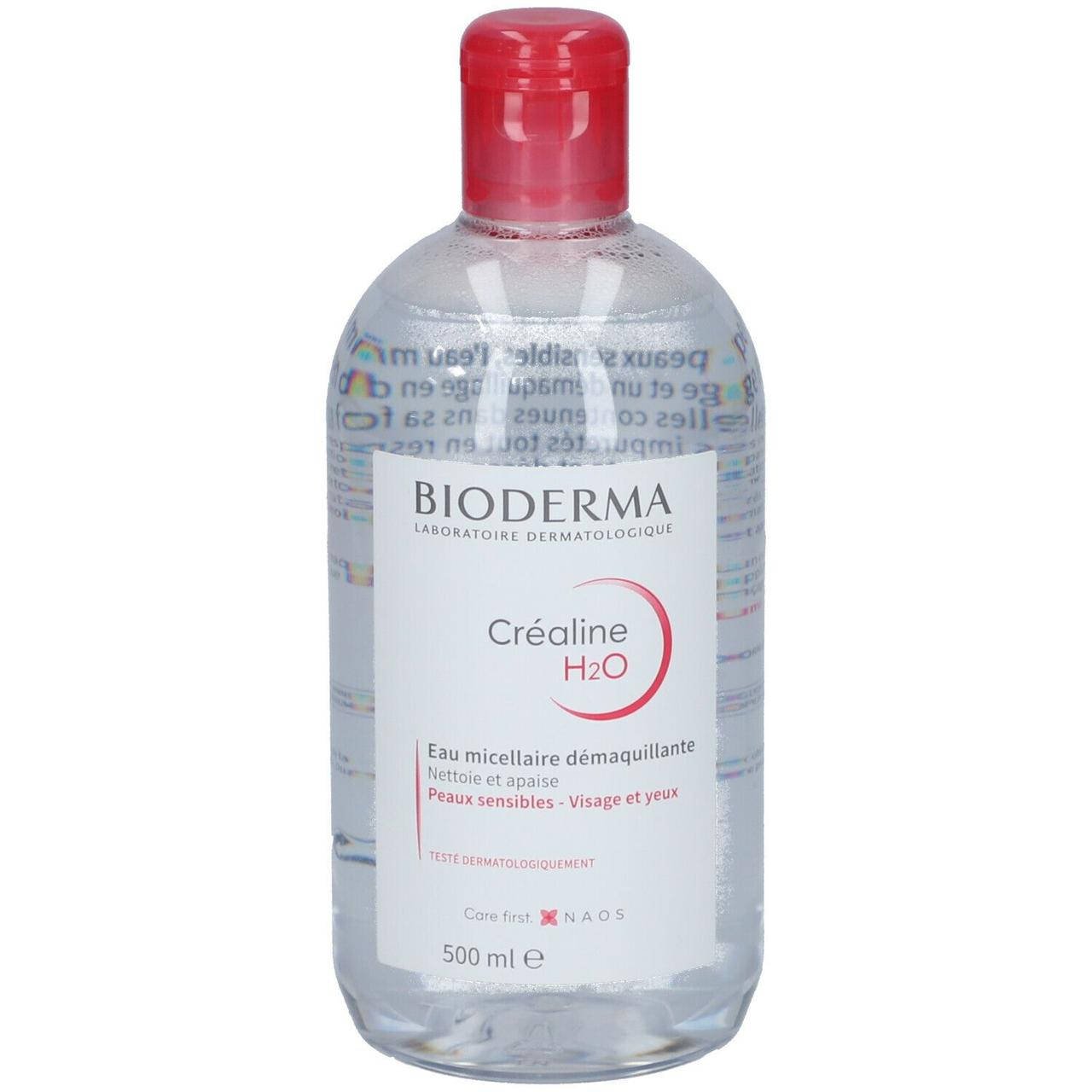 

Мицеллярная вода Биодерма Сенсибио Креалайн Bioderma Sensibio Crealine H2O Micellaire Solution в объеме: