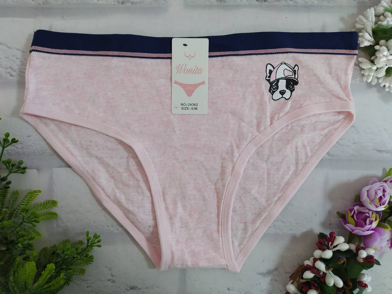 

Трусы женские S/M 44-46 хлопок норма Остатки SO-24362, Разные цвета