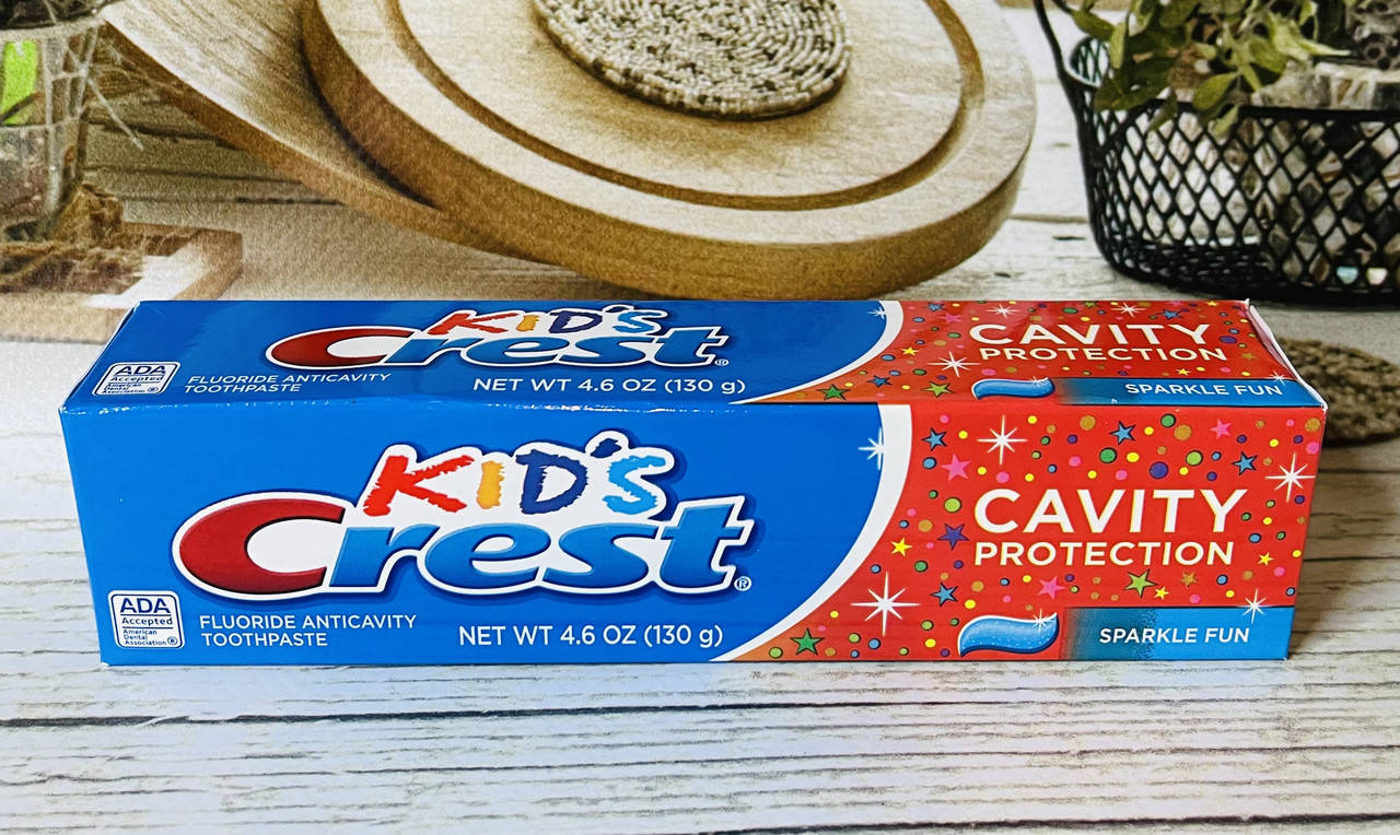

Антикариесная зубная паста для детей Crest Kids Cavity Protection, 130грамм
