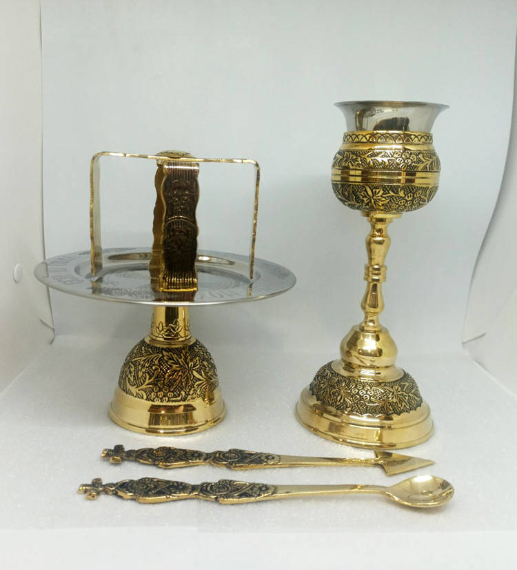 

Евхаристический набор малый из Греции 150мл.