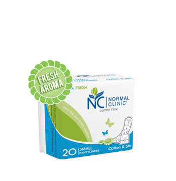 

NCF 23L "Normal Clinic" прокладка ежедневная Comfort ultra fresh cotton&slim в індив.уп. 20шт. 150мм