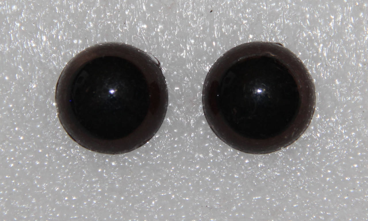 

Глазки для мягких игрушек, живые, карие, d 15 мм, №А30