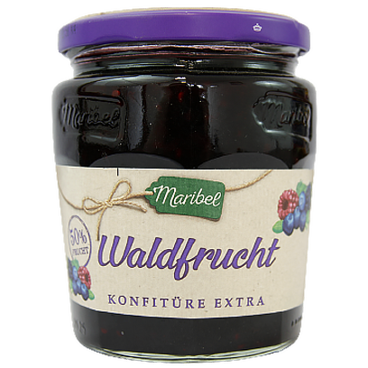 

Конфітюр лісова ягода Марібел Maribel waldfrucht 450g 12шт/ящ (Код : 00-00011875)