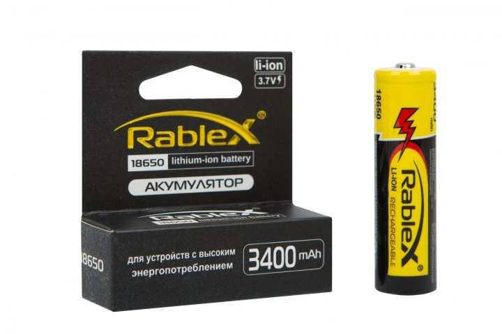 

Аккумулятор RABLEX 18650 3,7V 3400mAh