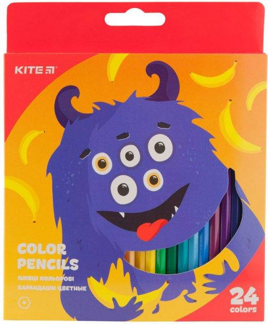 

Набор цветных акварельных карандашей 24 шт. KITE JOLLIERS K19-055-5