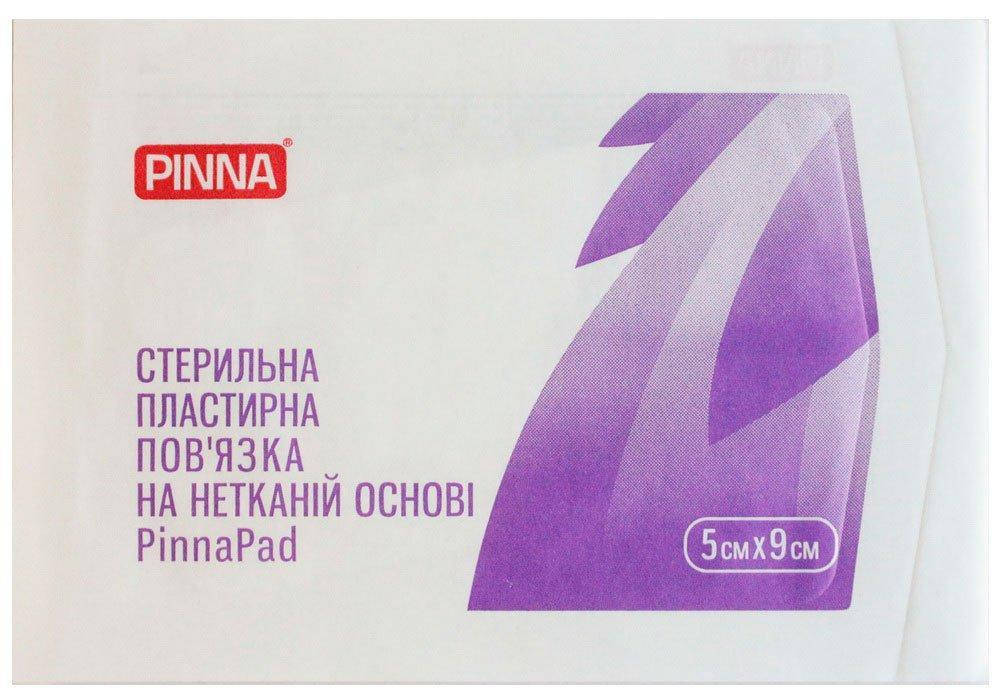

Стерильная пластырная повязка на нетканой основе PinnaPad, 5х9 см. ( 1 шт)