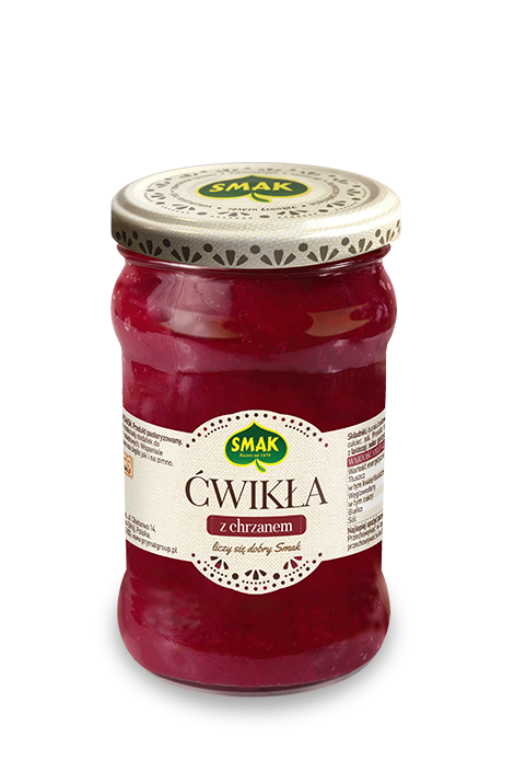 

Свекла с хреном Smak Ćwikła z chrzanem 290г Польша