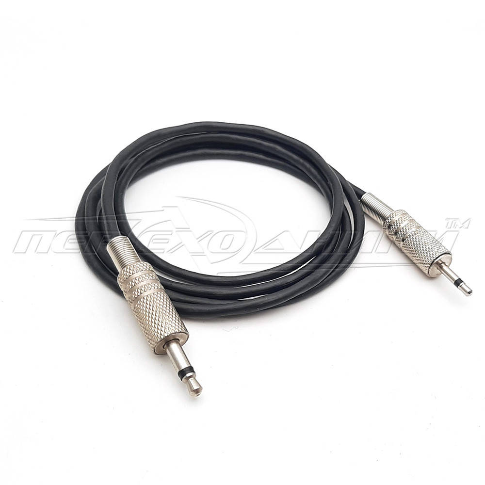 

Аудио кабель 3.5 mm моно на 2.5 mm в экране моно jack (высокое качество), Черный