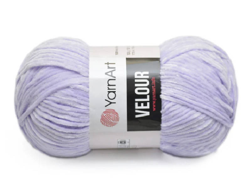 

YarnArt Velour, Сиреневый №859, Фиолетовый