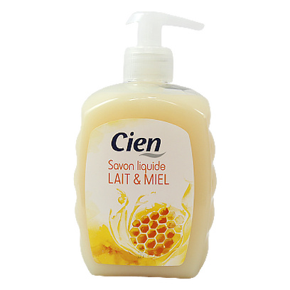 

Мило рідке Сіен молоко/мед Cien lait/miel 500ml 15шт/ящ (Код : 00-00011549)