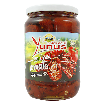 

Помідори в'ялені Юнус Yunus dried tomato 680/400g 12шт/ящ (Код : 00-00006078)