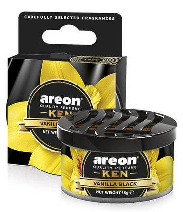

Ароматизатор AREON Ken Чорная ваниль банка (под сидение)