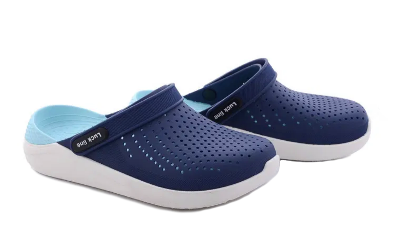 

Мужские Тапочки CROCS Кроксы 230222 blue 45, Синий