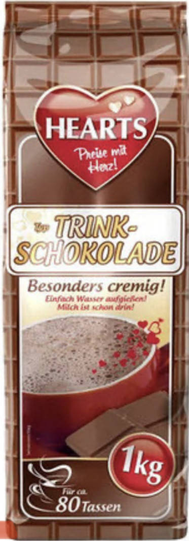 

Капучино Hearts Trink Schokolade 1кг Германия