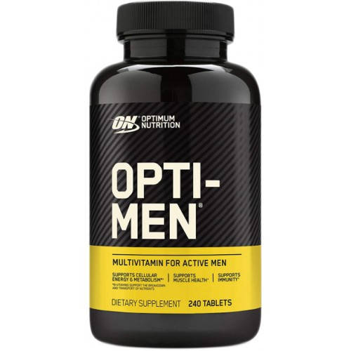 

Витамины и минералы OPTI-MEN MEN'S MULTIPLE 240 TABS Optimum Nutrition