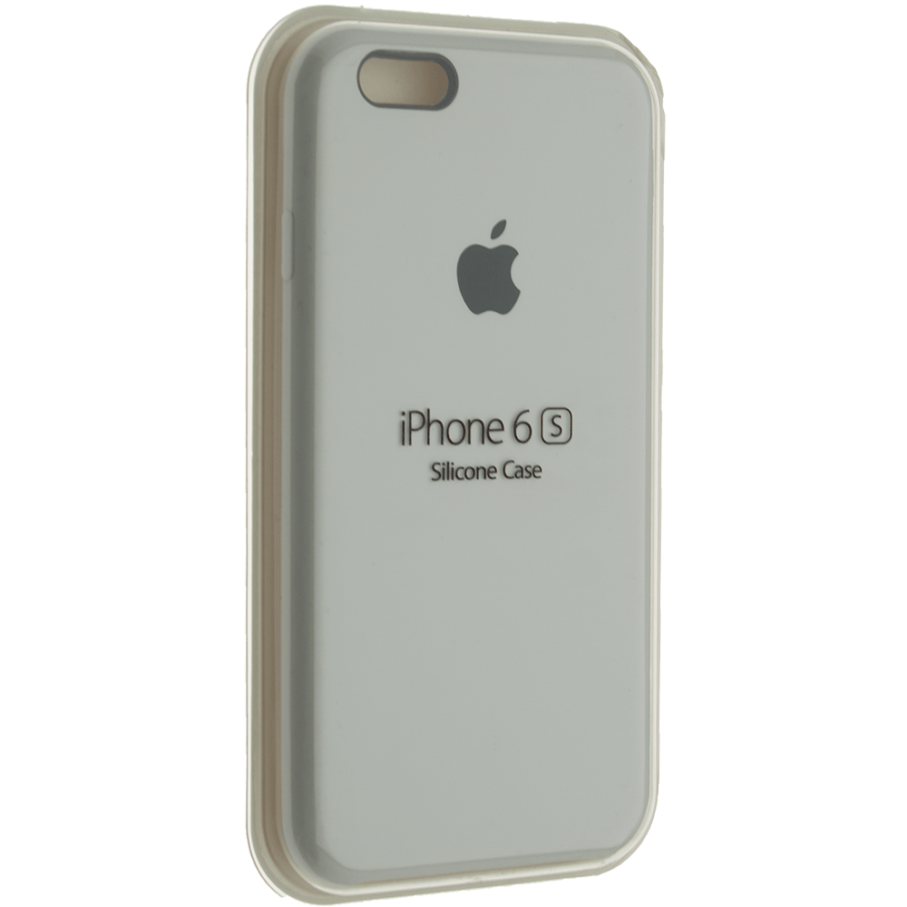 

Чехол Silicon iPhone 6s - "Белый №9"
