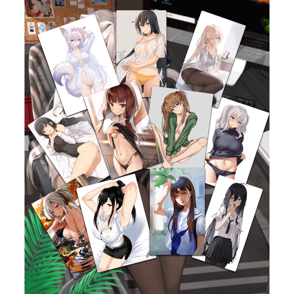 

Anime set №3 Набор стикеров 11шт