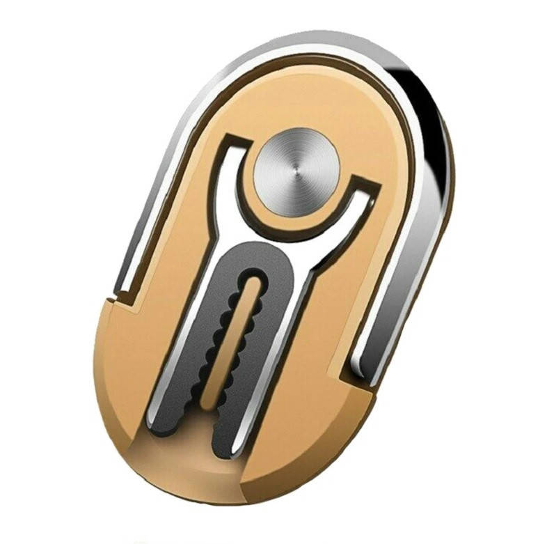 

Держатель для телефона кольцо Hicucoo Ring 360,на воздуховод,палец (Золотой)