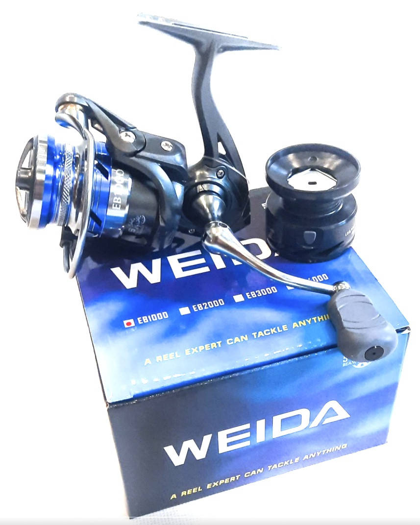 

Спиннинговая низкопрофильная катушка Kaida (Weida) EB 5+1, Голубой